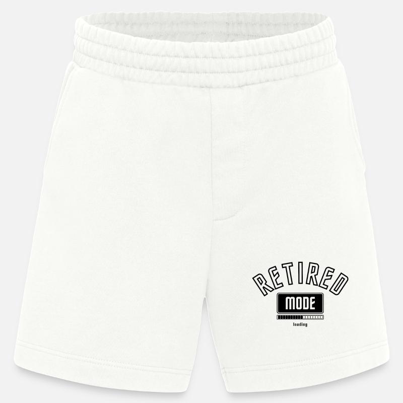 Vorfreude Rentner Modus wird geladen. - Heavyweight Shorts - made by SPREAD - OFF WHITE