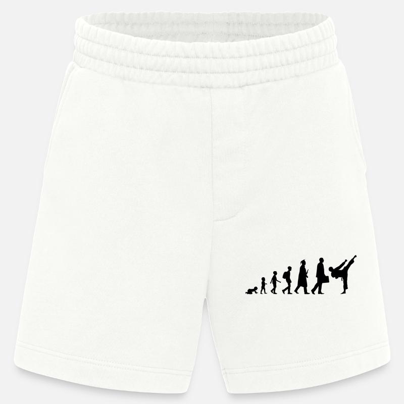Entwicklung eines Karateka - Heavyweight Shorts - made by SPREAD  - OFF WHITE