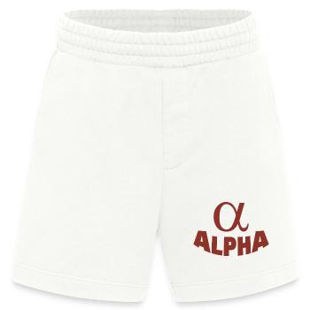 ALPHA - Heavyweight Shorts - made by SPREAD  - OFF WHITE - Vorne