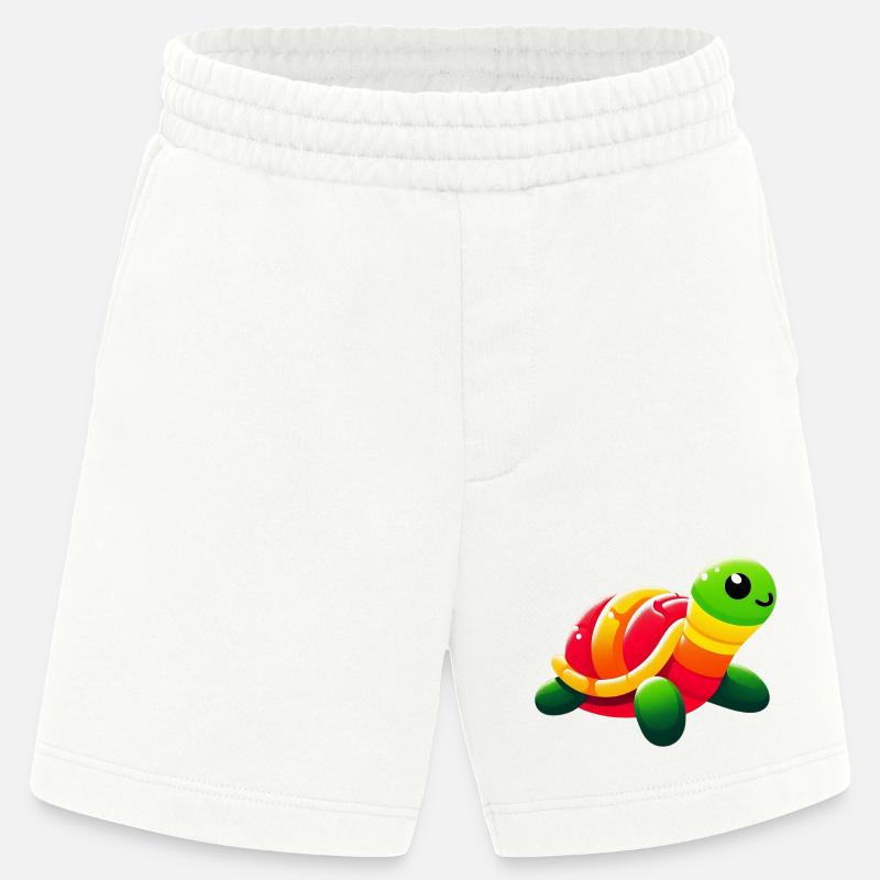 Turtle - Heavyweight Shorts - made by SPREAD  - OFF WHITE