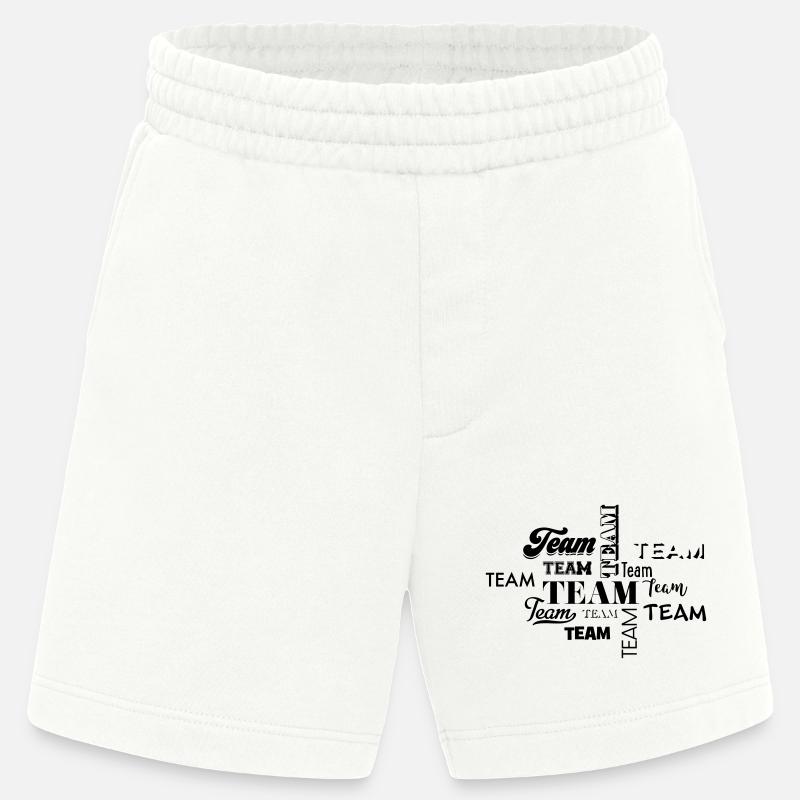 Team - Heavyweight Shorts - made by SPREAD - OFF WHITE