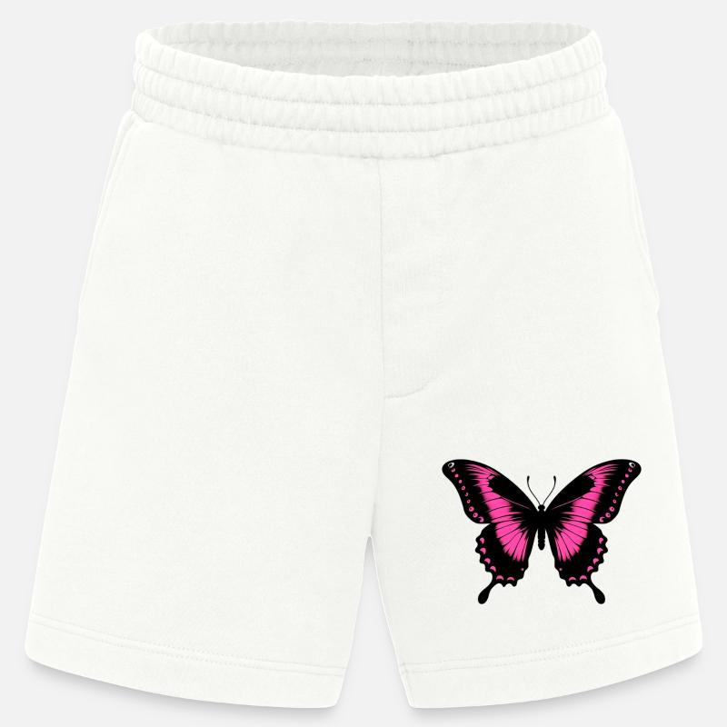 Schmetterling - Heavyweight Shorts - made by SPREAD  - OFF WHITE