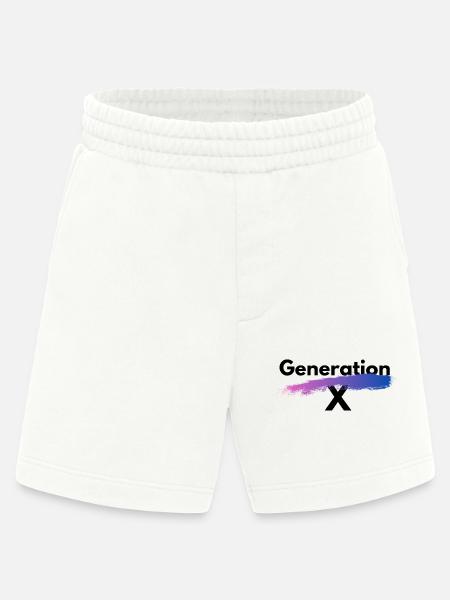 Generation X - Heavyweight Shorts - made by SPREAD - OFF WHITE