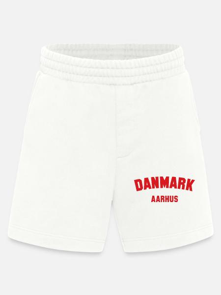 AARHUS Danemark Dänemark - Short bio épais fabriqué en UE - OFF WHITE