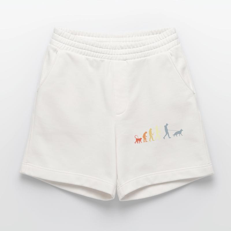 German Shepherd Owner Evolution Heavyweight Shorts - made by SPREAD 
