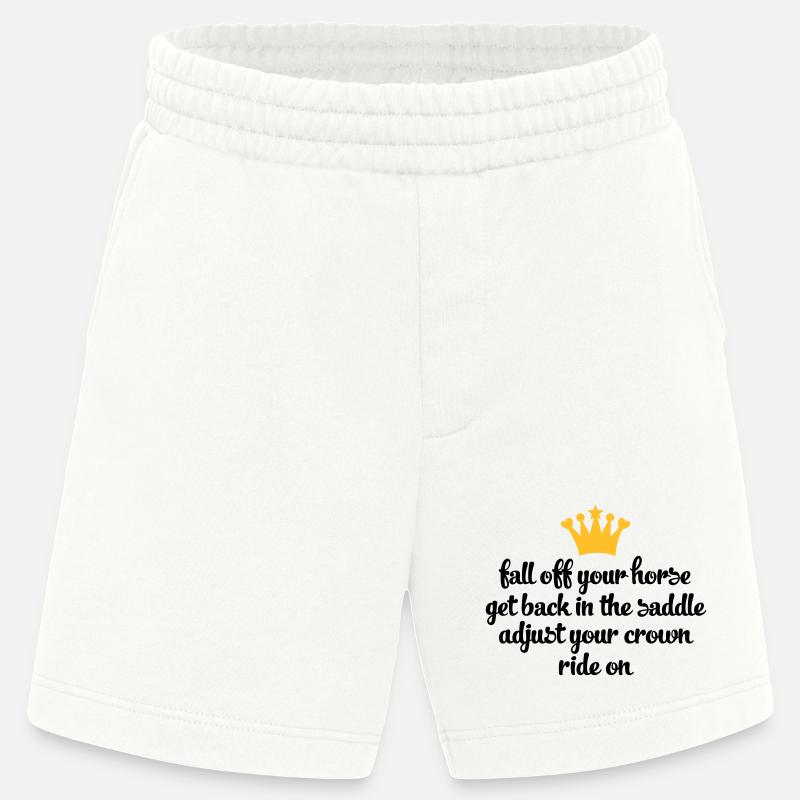 reiten - Heavyweight Shorts - made by SPREAD - OFF WHITE