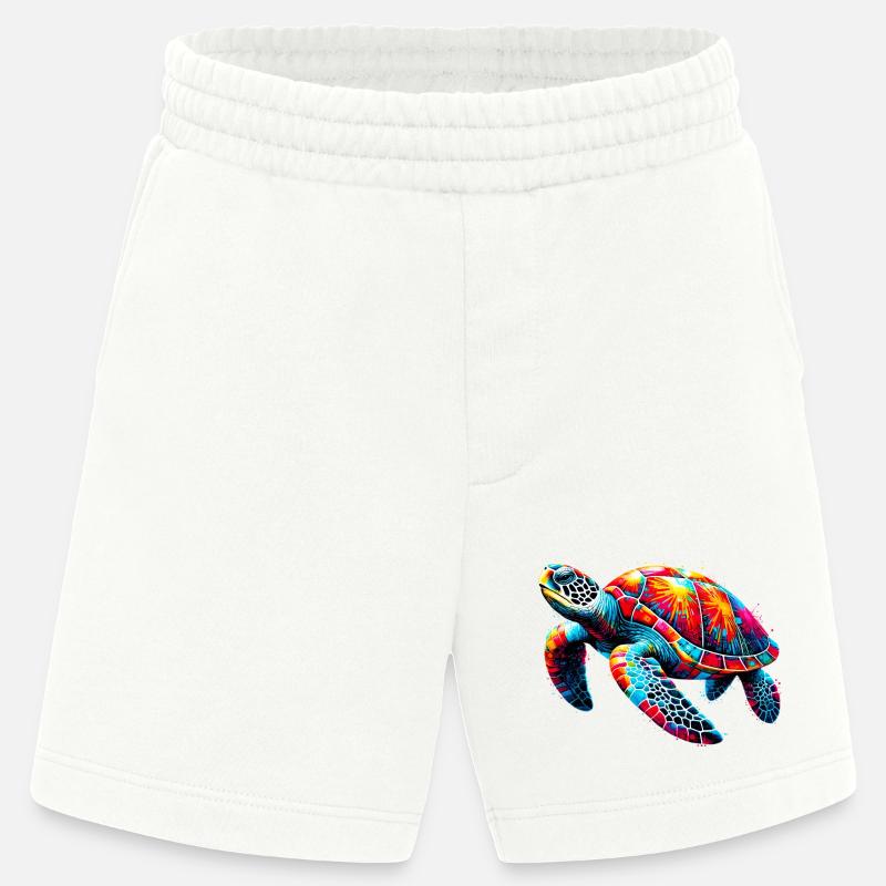 Schildkröte - Heavyweight Shorts - made by SPREAD - OFF WHITE