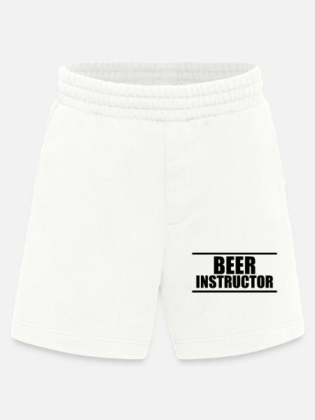 Beer Instructor B - Short bio épais fabriqué en UE - OFF WHITE