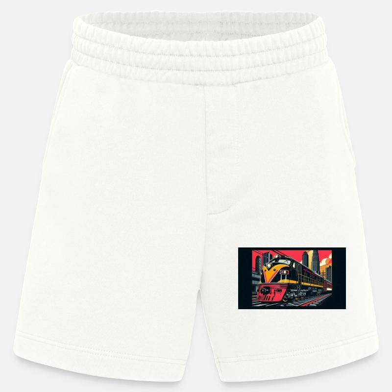 Zug 1 4 - Heavyweight Shorts - made by SPREAD  - OFF WHITE