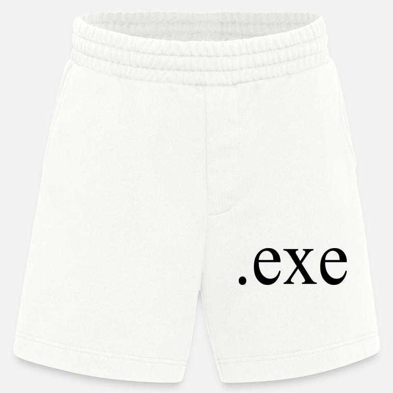 exe datei - Heavyweight Shorts - made by SPREAD  - OFF WHITE