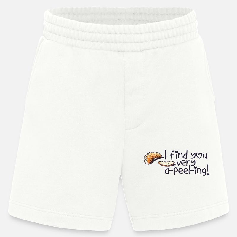 A-peel-ing - Short bio épais fabriqué en UE - OFF WHITE