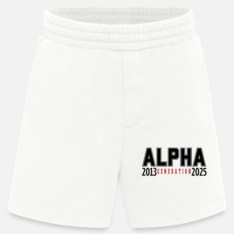 Die Alpha-Generation 2013-2025 - Heavyweight Shorts - made by SPREAD  - OFF WHITE