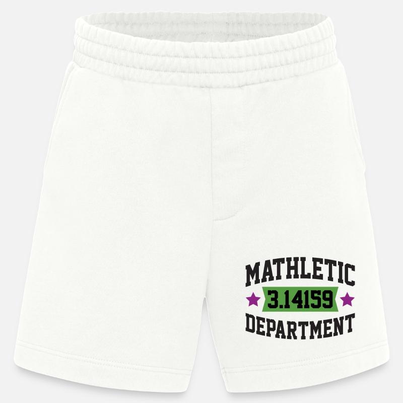 Mathletic Abteilung - Heavyweight Shorts - made by SPREAD  - OFF WHITE
