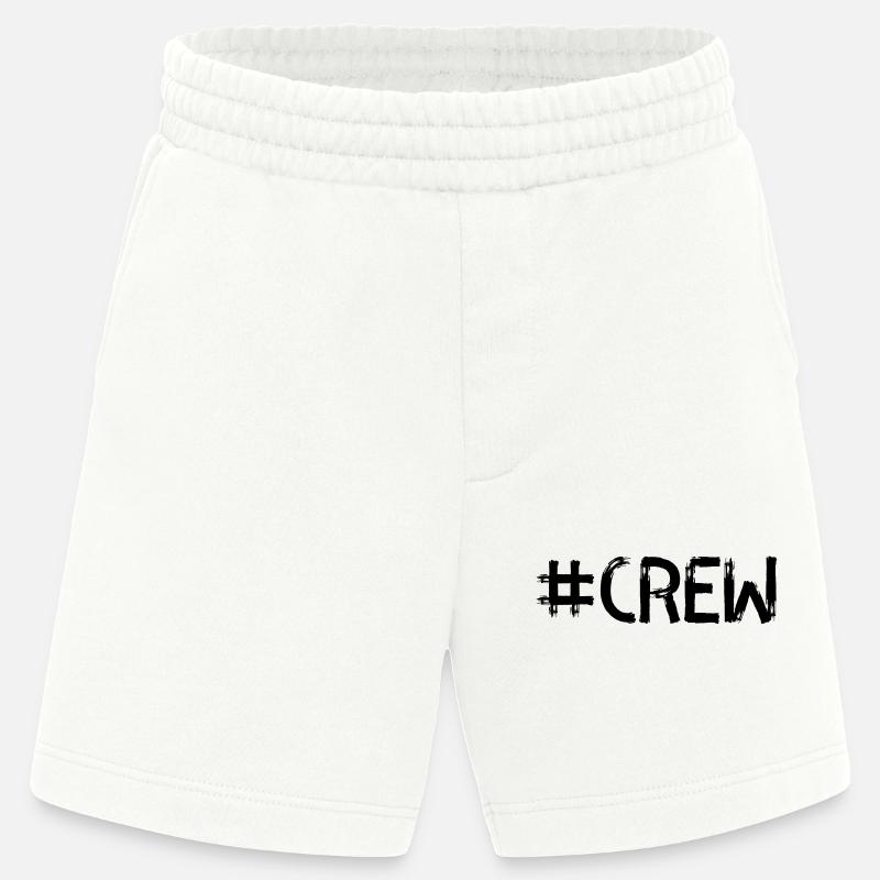 Équipage 1 - Short bio épais fabriqué en UE - OFF WHITE