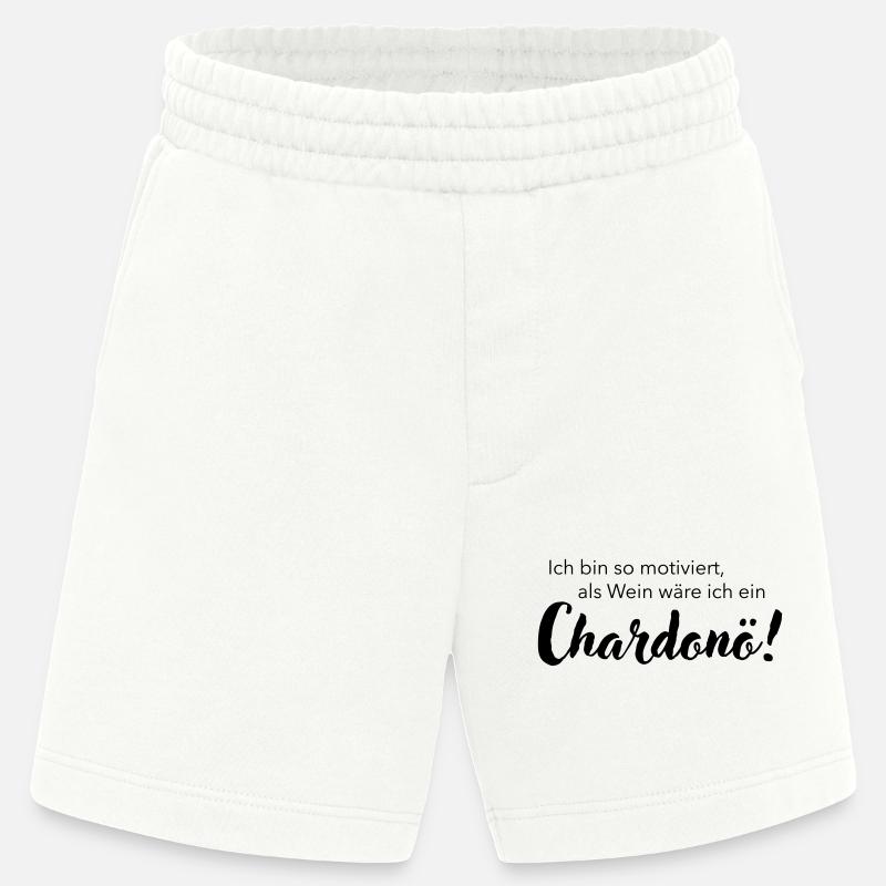 Ich bin ein Chardonö - Heavyweight Shorts - made by SPREAD  - OFF WHITE