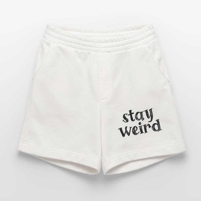 Restez bizarre Short bio épais fabriqué en UE