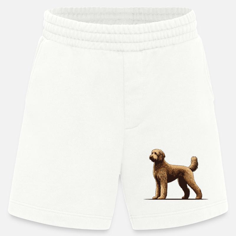 Labradoodle - Short bio épais fabriqué en UE - OFF WHITE