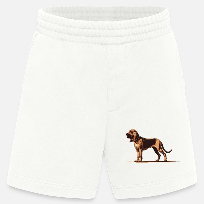 Limier - Short bio épais fabriqué en UE - OFF WHITE
