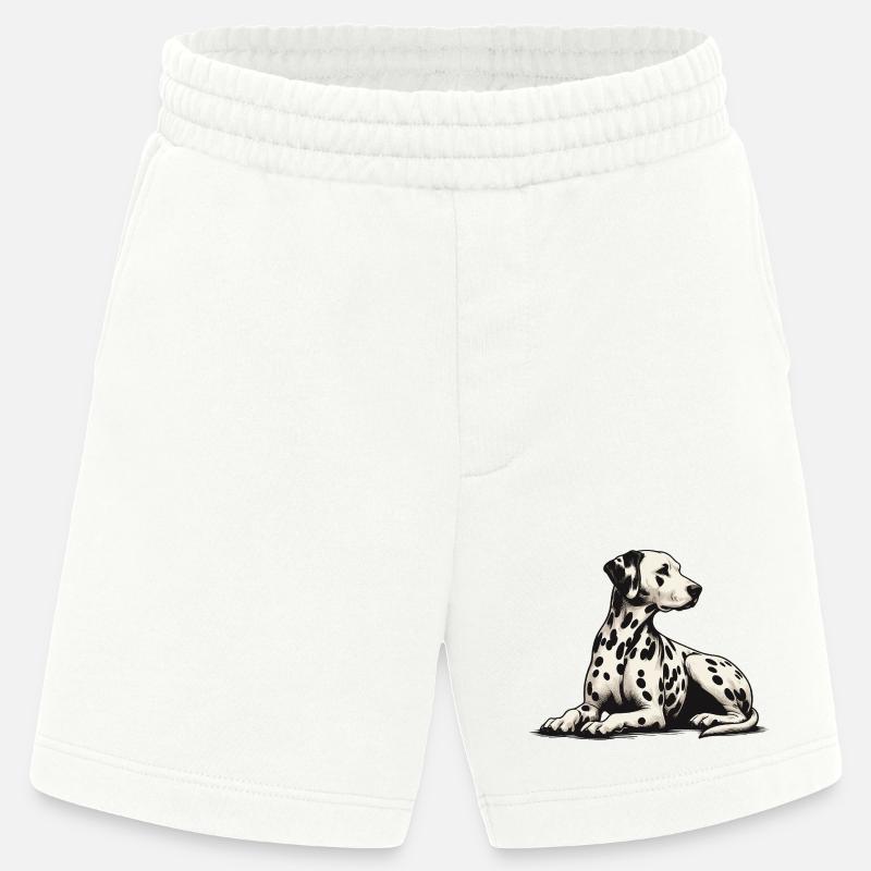 Dalmate - Short bio épais fabriqué en UE - OFF WHITE