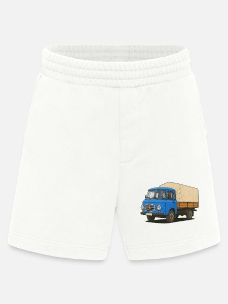 Plateau Est - Short bio épais fabriqué en UE - OFF WHITE