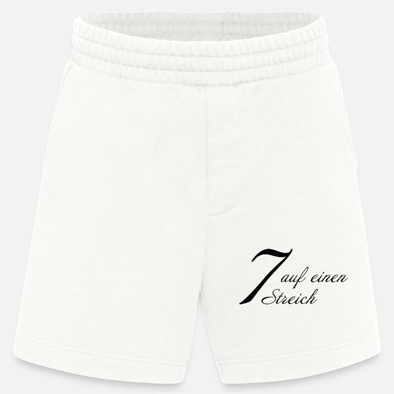 Sieben auf einen Streich - Heavyweight Shorts - made by SPREAD  - OFF WHITE