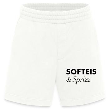 Softeis Sprizz Sommer Urlaub - Heavyweight Shorts - made by SPREAD  - OFF WHITE - Vorne