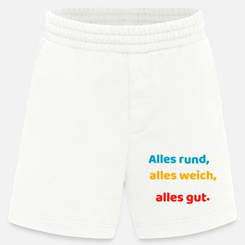 Everything round, everything soft, everything good. - Heavyweight Shorts - made by SPREAD  - OFF WHITE