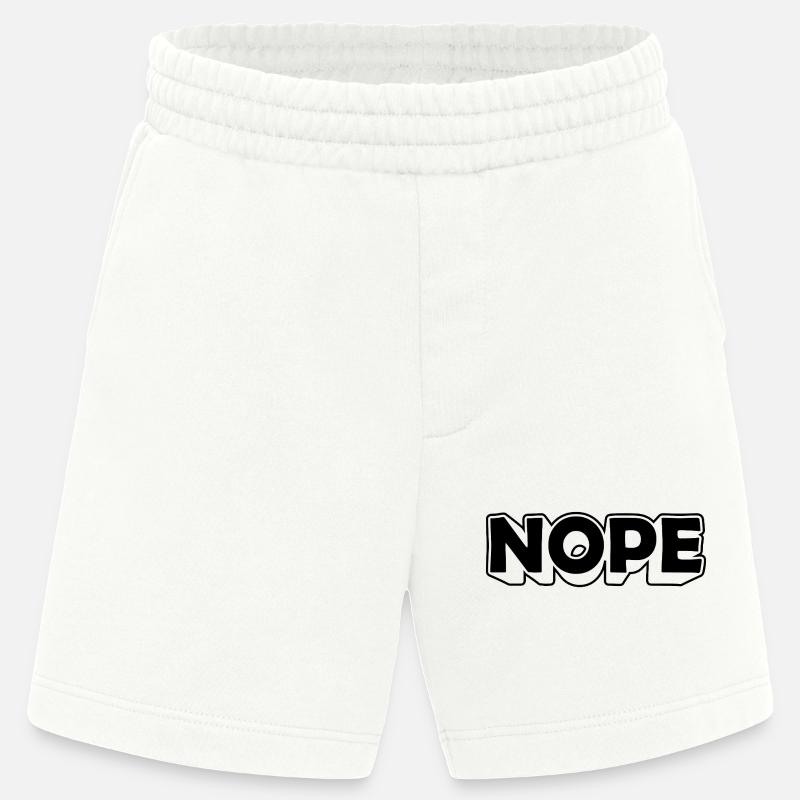 Abstrakte Farbexplosion auf Leinwand - Heavyweight Shorts - made by SPREAD  - OFF WHITE