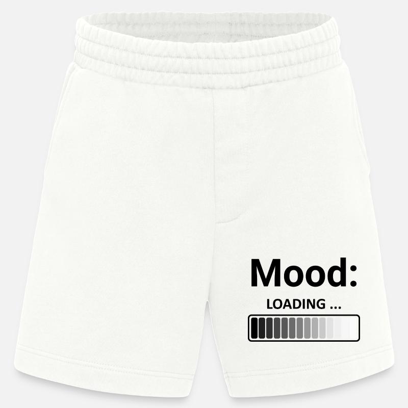Mood Loading Stilvolles Design Ladestange - Heavyweight Shorts - made by SPREAD  - OFF WHITE