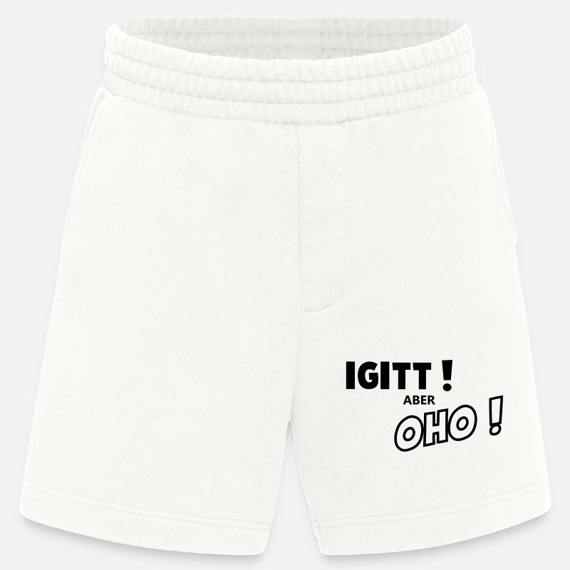 Igitt aber oho - Heavyweight Shorts - made by SPREAD  - OFF WHITE