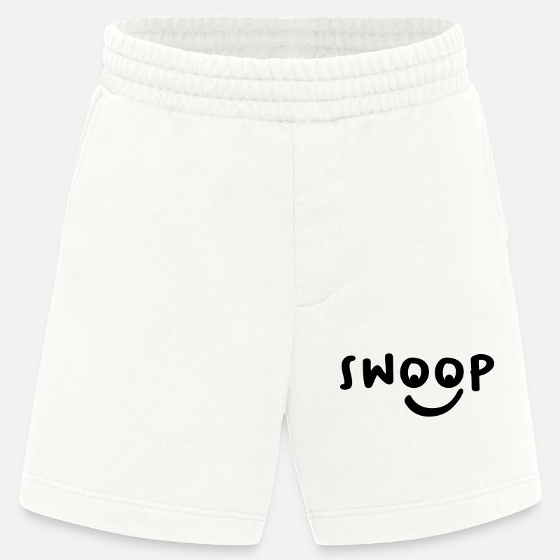 Swoop Gesicht Lachen Geschenk - Heavyweight Shorts - made by SPREAD  - OFF WHITE