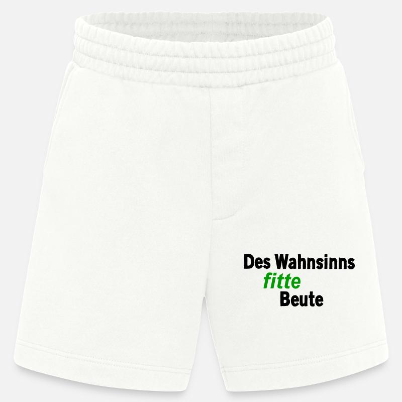 Une proie incroyablement en forme - Short bio épais fabriqué en UE - OFF WHITE