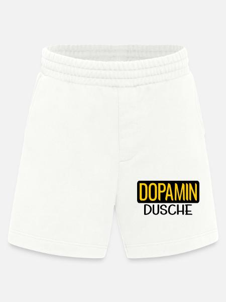 DOPAMINE SHOWER BRAIN - Heavyweight Shorts - made by SPREAD  - OFF WHITE