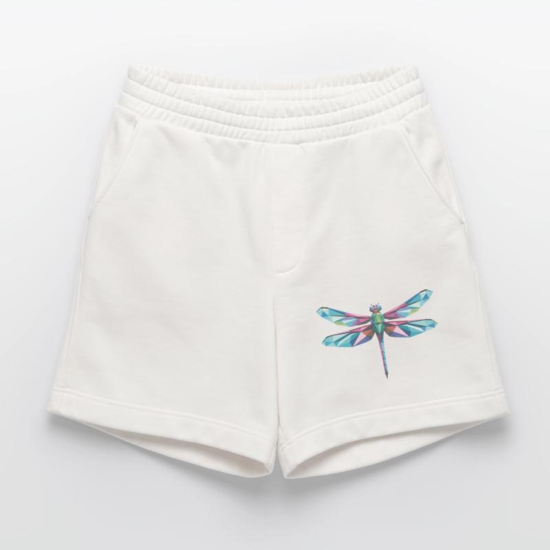 Dragonfly - Cooles Low-Poly-Logo Heavyweight Shorts - made by SPREAD 