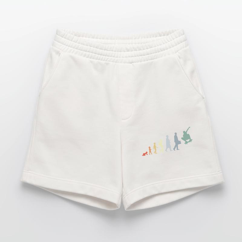 Skateboarder Evolution Heavyweight Shorts - made by SPREAD 