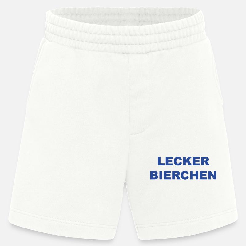 Lecker Bierchen T-Shirt - Heavyweight Shorts - made by SPREAD  - OFF WHITE