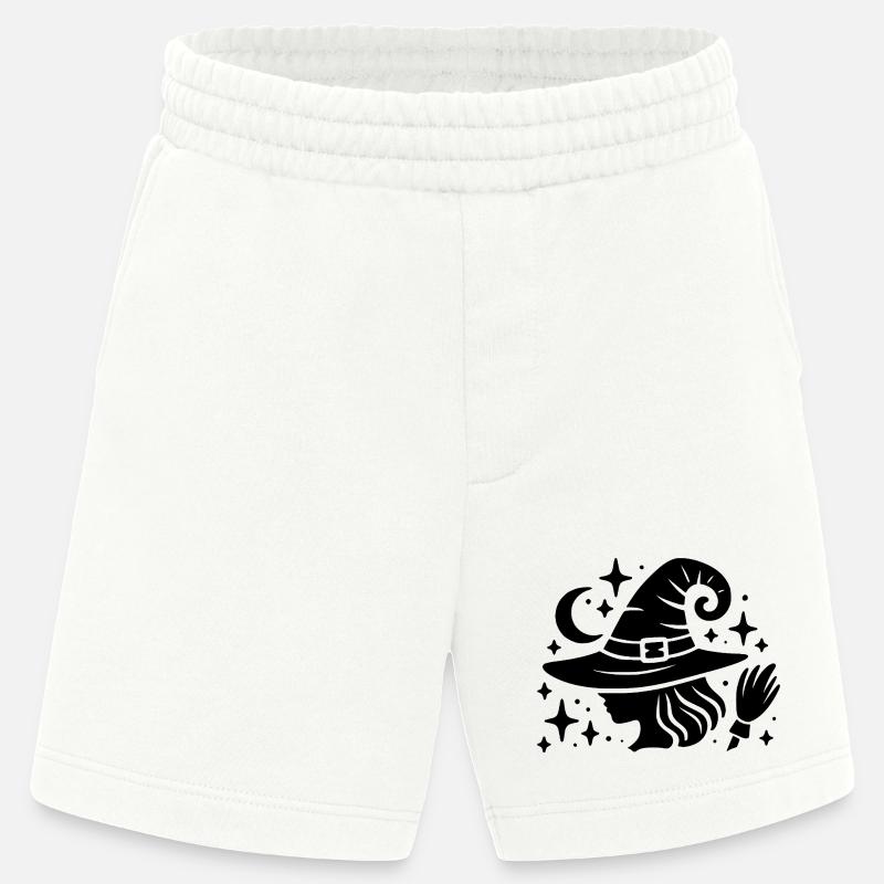 Conception de sorcière - Short bio épais fabriqué en UE - OFF WHITE