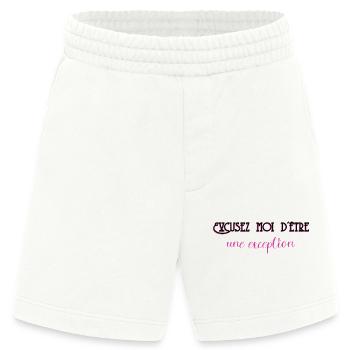 Entschuldigung, dass ich eine Ausnahme bin - Heavyweight Shorts - made by SPREAD  - OFF WHITE - Vorne