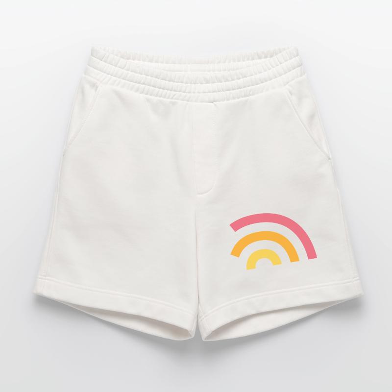 Rainbow Logo Heavyweight Shorts - made by SPREAD 