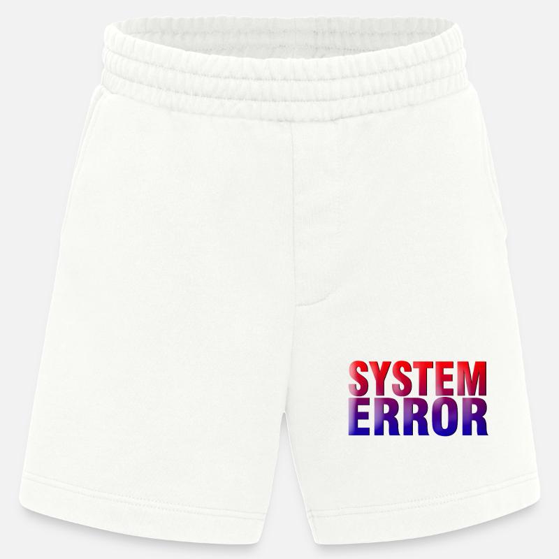 Systemfehler Gradient Typo - Heavyweight Shorts - made by SPREAD  - OFF WHITE