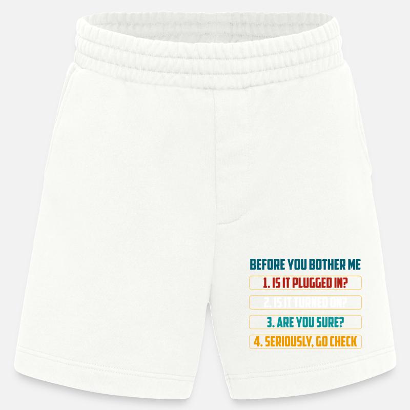 Bevor du mich störst, Technik-Checks - Heavyweight Shorts - made by SPREAD - OFF WHITE