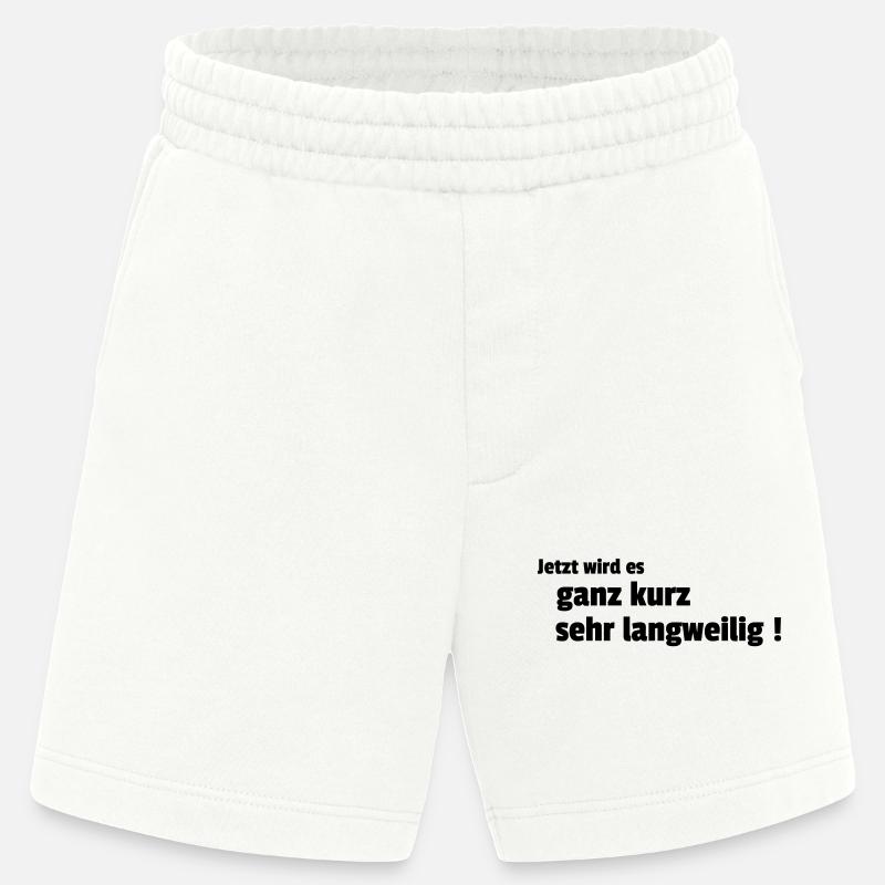 langweilig - Heavyweight Shorts - made by SPREAD  - OFF WHITE