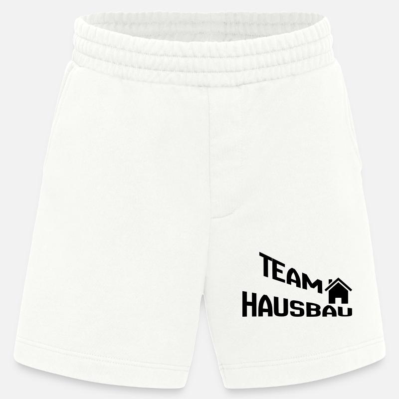 Construction de maisons d’équipe - Short bio épais fabriqué en UE - OFF WHITE