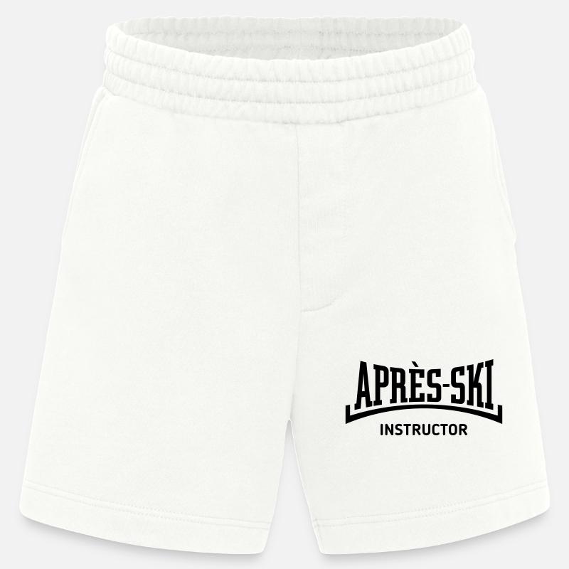 Moniteur Après-Ski (Concave / Après Ski / B) - Short bio épais fabriqué en UE - OFF WHITE