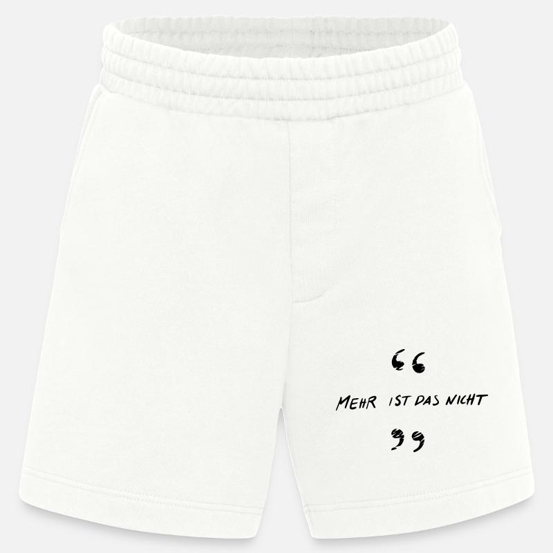 C’est tout ce que c’est - Short bio épais fabriqué en UE - OFF WHITE