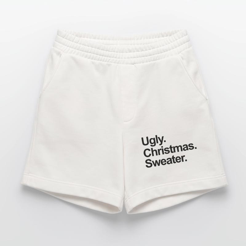 Pull de Noël moche Short bio épais fabriqué en UE