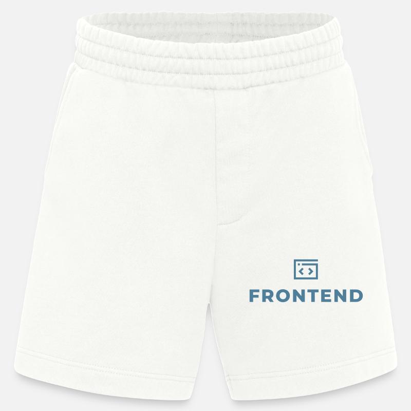 Frontend - Heavyweight Shorts - made by SPREAD  - OFF WHITE