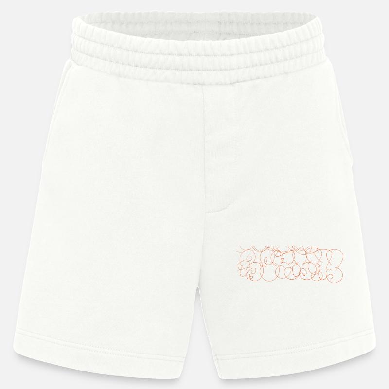 Throw souvenir graffiti de Berlin - up - Short bio épais fabriqué en UE - OFF WHITE