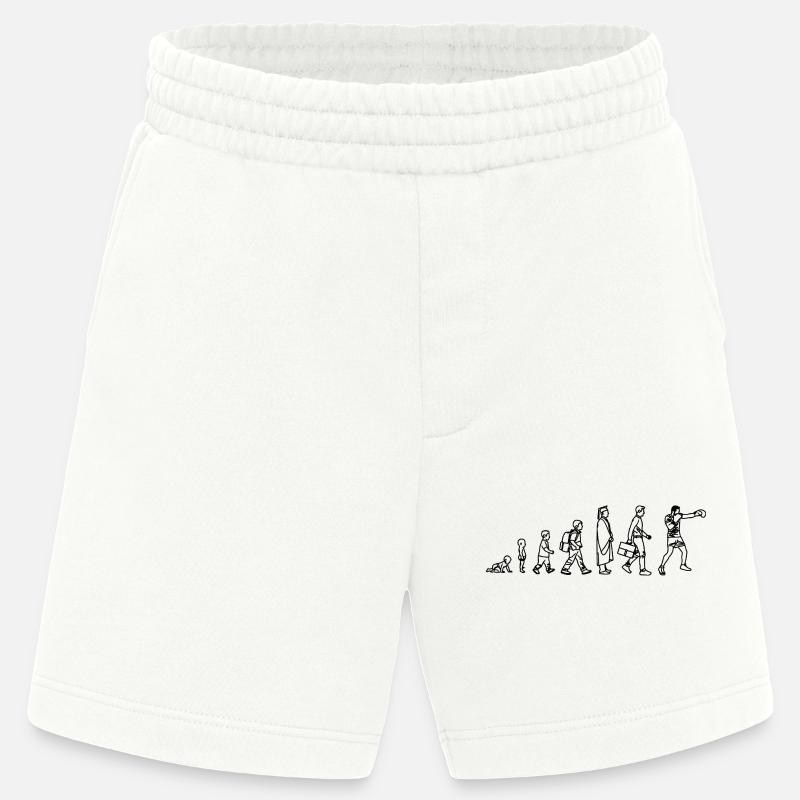 Boxen Evolution - Heavyweight Shorts - made by SPREAD  - OFF WHITE