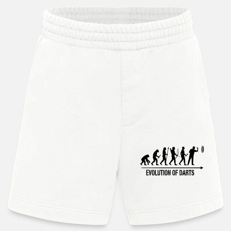 Darts Evolution Hoodie, Socks, Mug, Top - Heavyweight Shorts - made by SPREAD - OFF WHITE